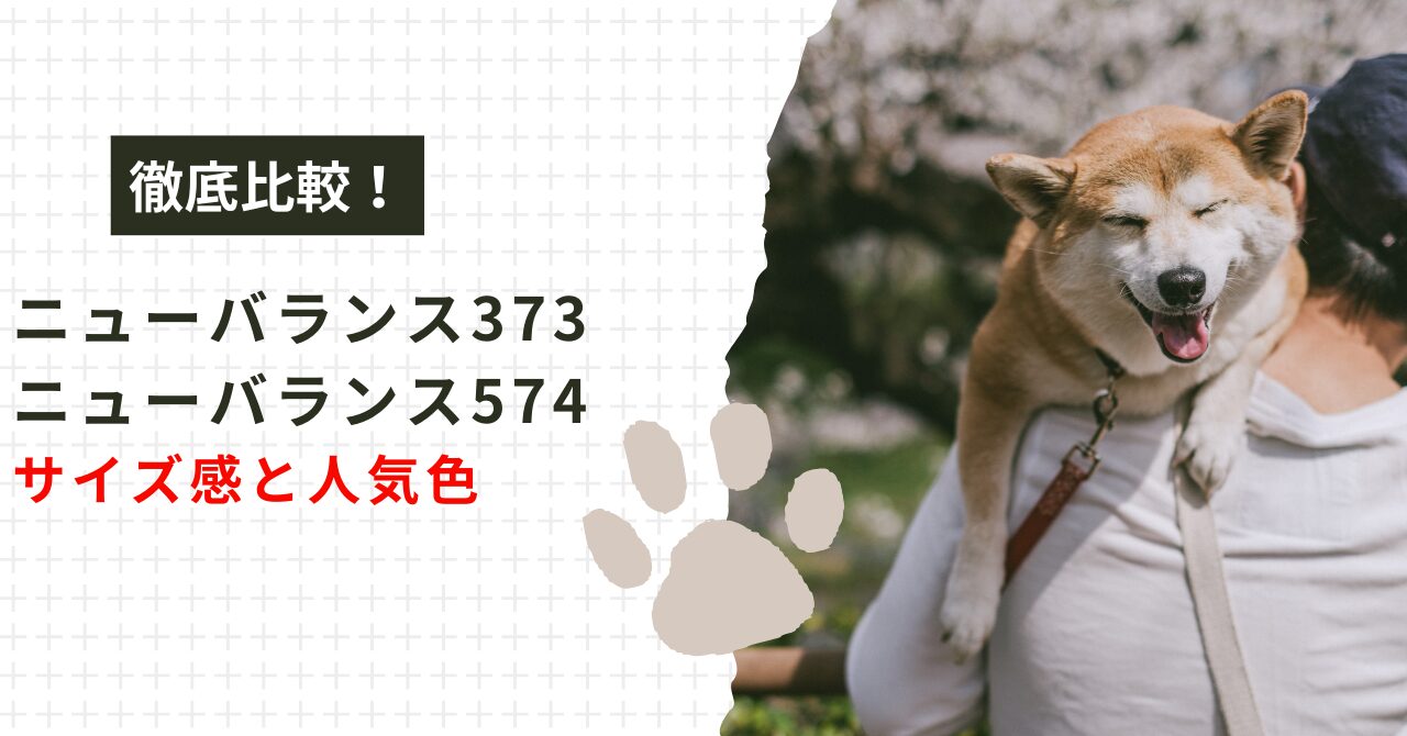 ニューバランス373と574の違い